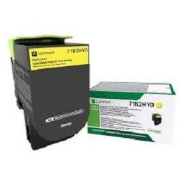 Lexmark - Toner - Giallo - 71B2HY0 - return program - 3.500 pag