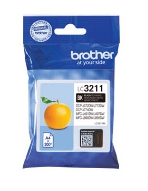 Brother - Cartuccia - Nero - LC3211BK - 200 pag