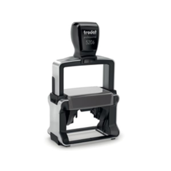 Timbro Professional 5206 - personalizzabile - 56 x 33 mm - 8 righe - autoinchiostrante - Trodat