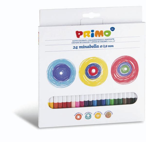 Matite Minabella - diametro 3,8 mm - Primo - conf. 24 pezzi