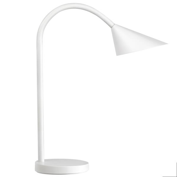 Lampada da tavolo Sol - a led - 4 W - bianco - Unilux