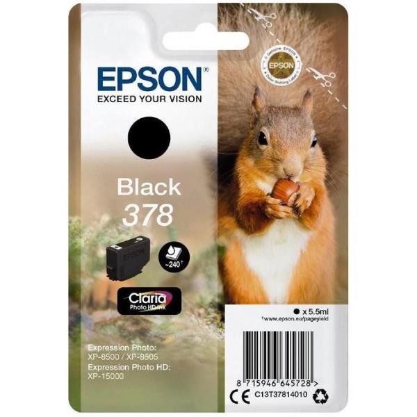 Epson - Cartuccia ink - 378 - Nero - C13T37814010 - 240 pag