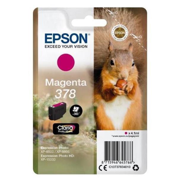 Epson - Cartuccia ink - 378 - Magenta - C13T37834010 - 360 pag