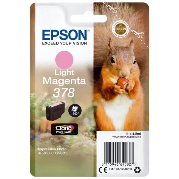 Epson - Cartuccia ink - 378 - Magenta chiaro - C13T37864010 - 360 pag