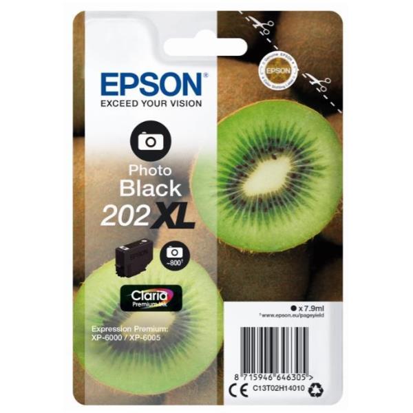 Epson - Cartuccia ink - 202XL - Nero Photo - C13T02H14010 - 7,9ml