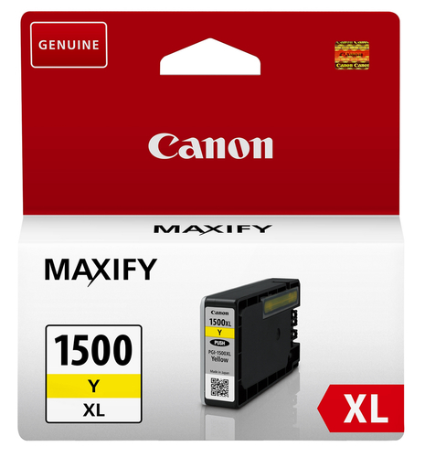 Canon - Cartuccia ink - Giallo - 9195B001 - PGI-1500XLY - 12ml