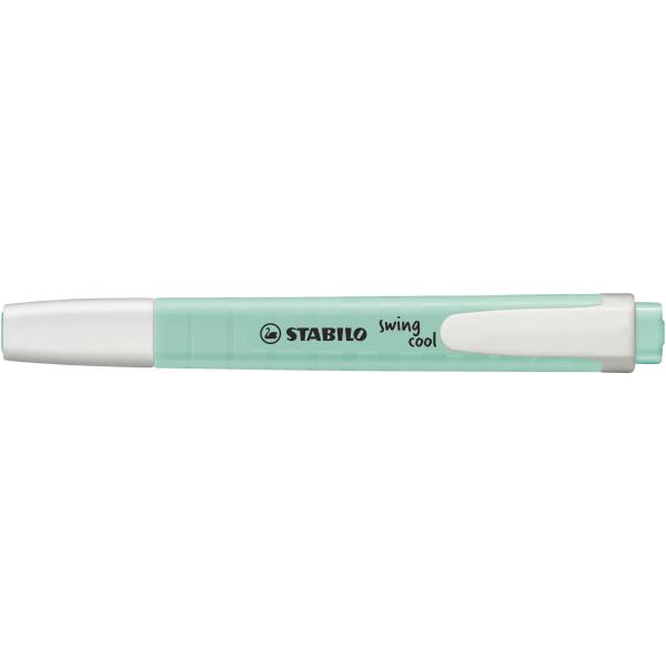 Evidenziatore Swing Cool pastel - punta a scalpello - tratto 1 - 4 mm - carta da zucchero 113 - Stabilo