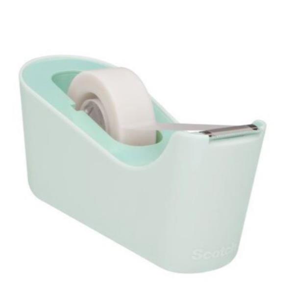 Dispenser da tavolo Magic C 18 - per nastri 33 m - 1 rotolo magic incuso - menta - Scotch