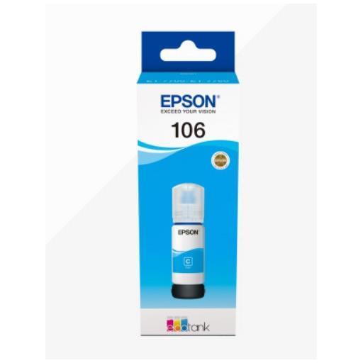 Epson - Tanica - 106 - Ciano - C13T00R240 - 70ml