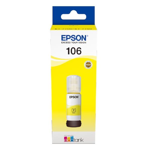 Epson - Tanica - 106 - Giallo - C13T00R440 - 70ml