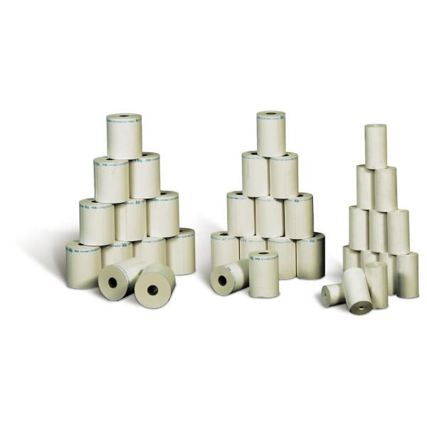 Rotolo per POS e carte di credito - carta termica BPA free - 57 mm x 30 mt - diametro esterno 50 mm - 55 gr - anima 12 mm - Rotomar - blister 10 pezzi