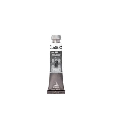 Colore a olio - extrafine - 20 ml - bianco di titanio - Maimeri