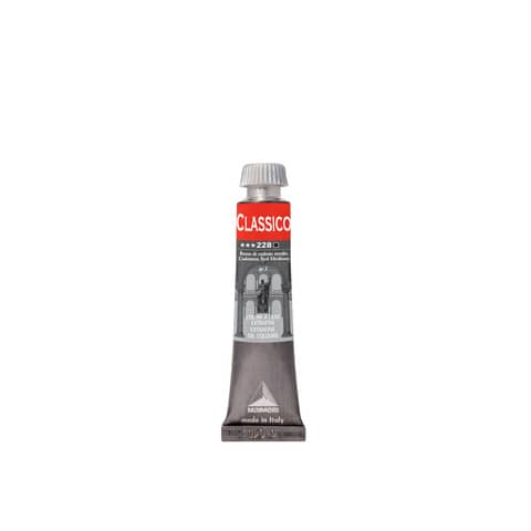 Colore a olio - extrafine - 20 ml - rosso cadmio medio - Maimeri