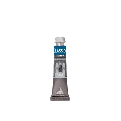 Colore a olio - extrafine - 20 ml - verde permanente scuro - Maimeri
