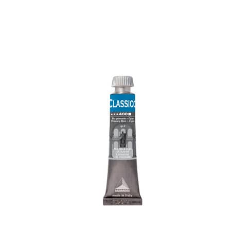 Colore a olio - extrafine - 20 ml - blu primario cyan - Maimeri
