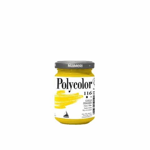 Colore vinilico Polycolor - 140 ml - giallo primario - Maimeri