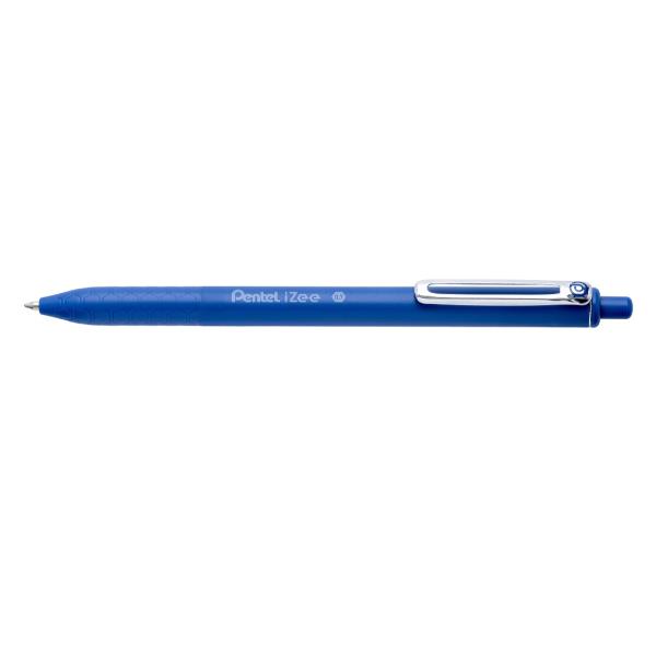 Penna a sfera a scatto iZee - punta 0,7 mm - blu - Pentel