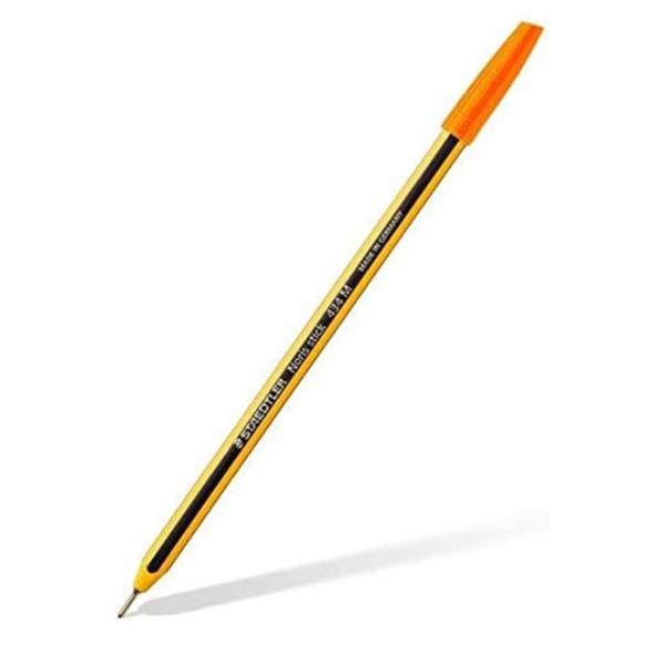 Penna a sfera Noris Stick - punta 1,0 mm - arancione - Staedtler - conf. 10 pezzi