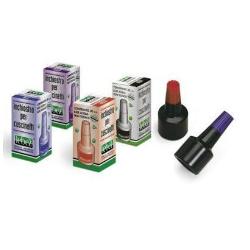 Inchiostro per cuscinetti - 30 ml - senza olio - blu - Lebez