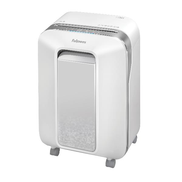 Distruggidocumenti LX-201 - a microframmenti - bianco - Fellowes