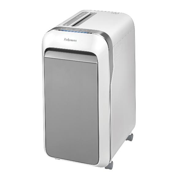 Distruggidocumenti LX-221 - a microframmenti - bianco - Fellowes