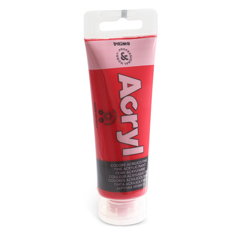 Colori Acryl - 75ml - rosso carminio - Primo