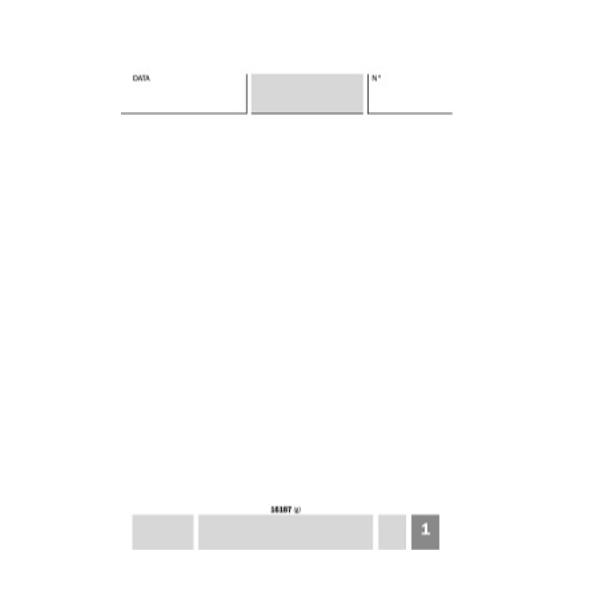 Blocco comande - 25/25 copie autoricopianti - 16,8 x 10 cm - DU161870000 - Data Ufficio
