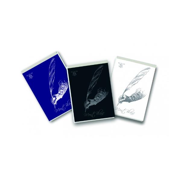 Blocco Montblanc - A5 - 60 gr - 70 fogli - bianco - Pigna