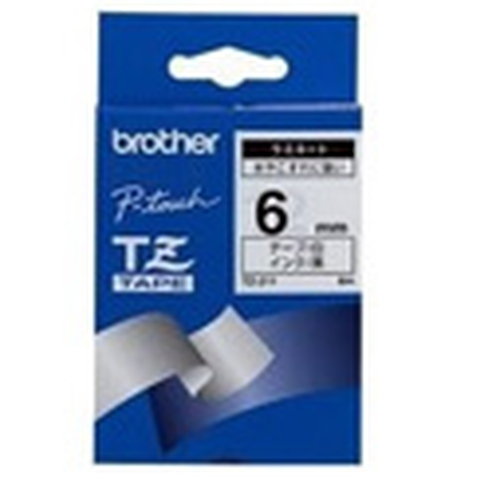 Brother TZe-211 - Autoadesivo - nero su bianco - Rotolo (0,6 cm x 8 m) 1 cassetta(e) nastro laminato - per P-Touch PT-D210, D410, D460, D800, E550, H500, P750, P900, P950; P-Touch Cube Plus PT-P710