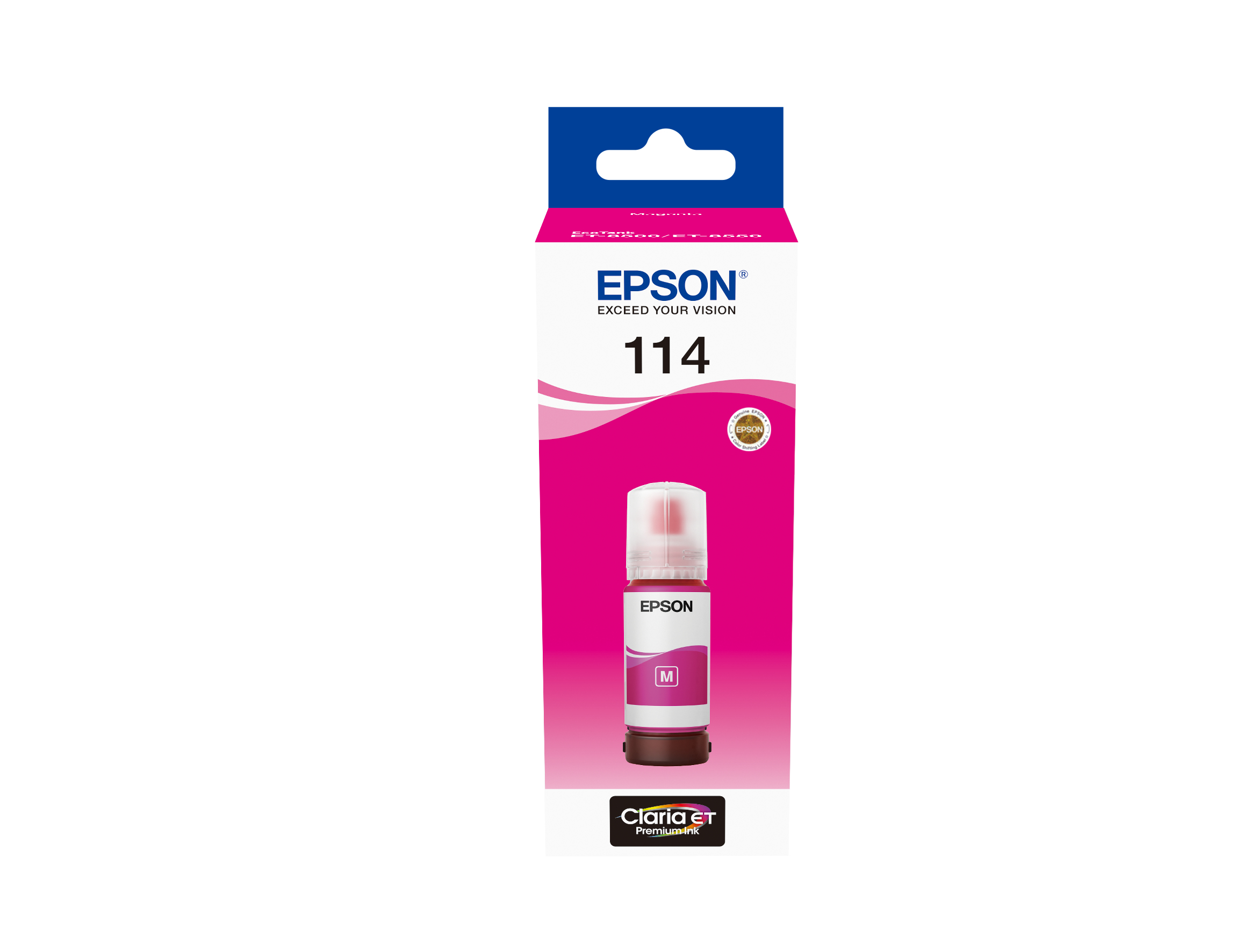 Epson - Eco Tank - 114 - Magenta - C13T07B340 - 70 ml