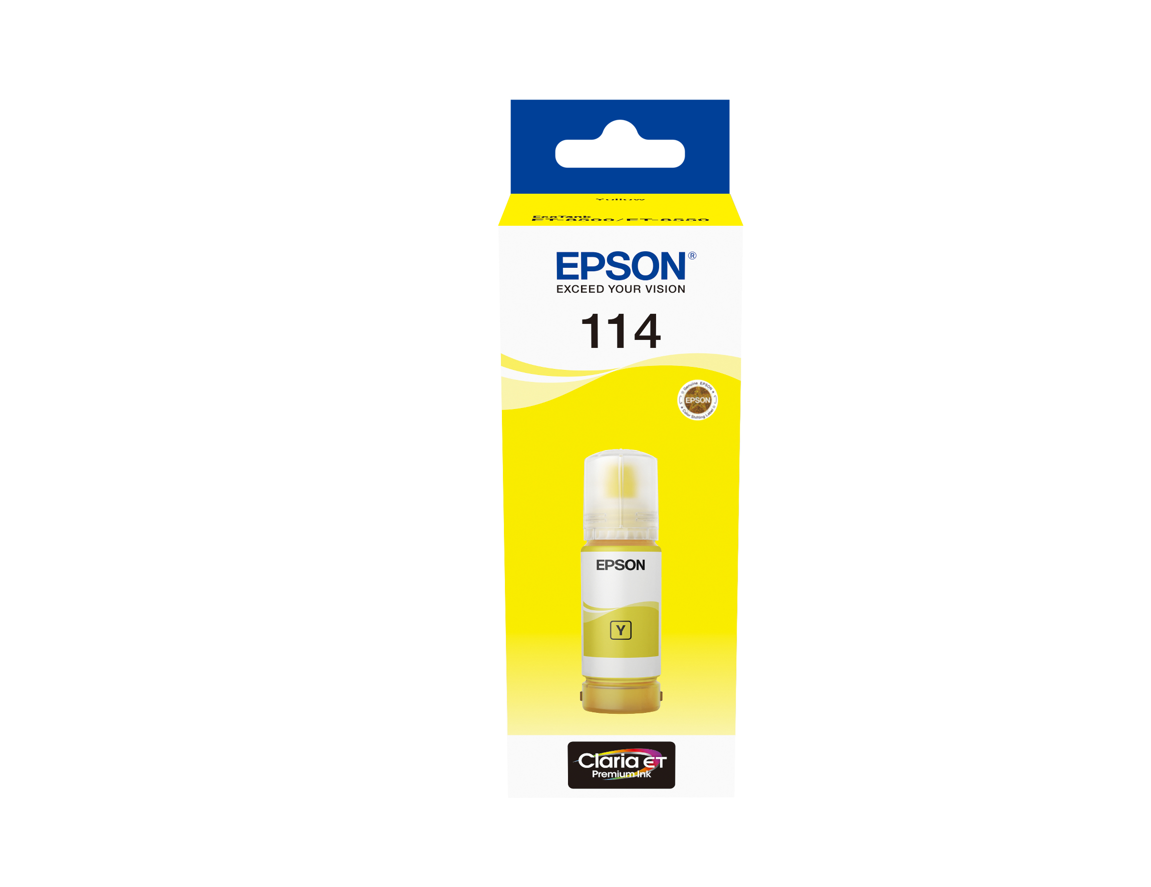 Epson - Eco Tank - 114 - Giallo - C13T07B440 - 70 ml