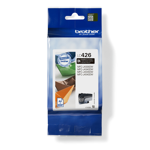 Brother - Cartuccia ink - Nero - LC426BK - 3.000 pag