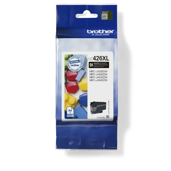 Brother - Cartuccia ink - Nero - LC426XLBK - 6.000 pag