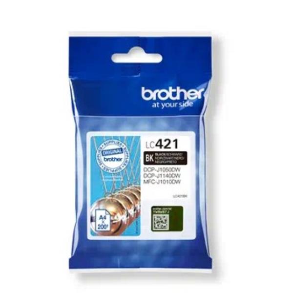 Brother - Cartuccia Ink - Nero - LC421BK - 200 pag