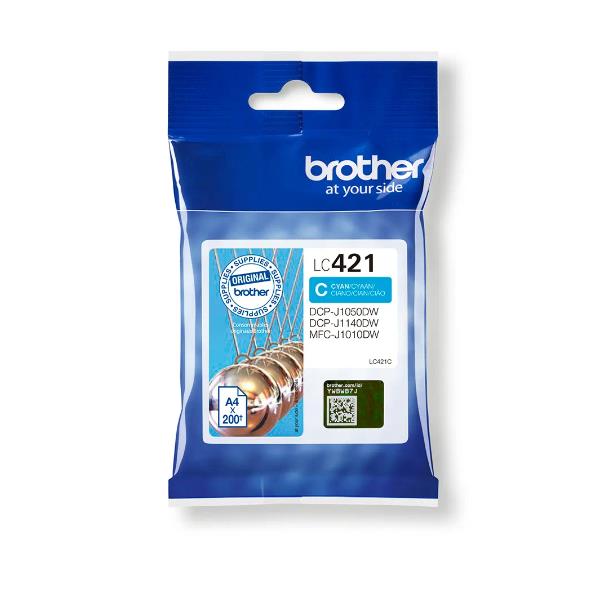 Brother - Cartuccia Ink - Ciano - LC421C - 200 pag