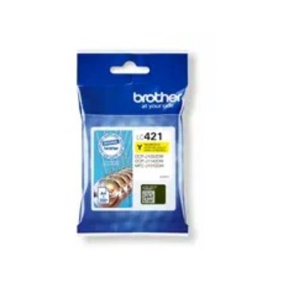 Brother - Cartuccia Ink - Giallo - LC421Y - 200 pag