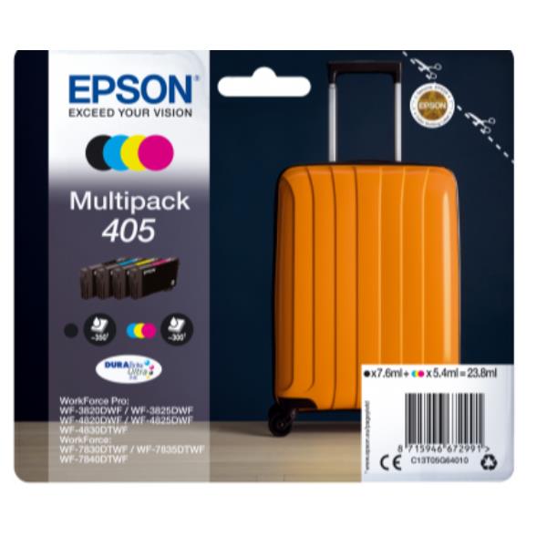 Epson - Cartuccia Multipack DURABriteUltra 405 - BK/C/M/Y - C13T05G64010