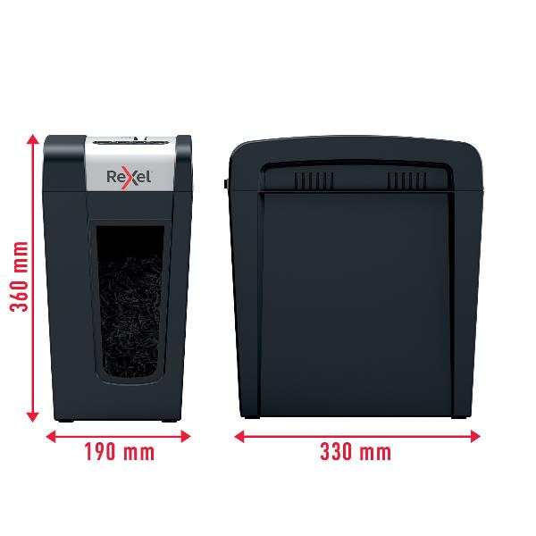 Distruggidocumenti Secure MC4 Slim - a frammenti - Rexel