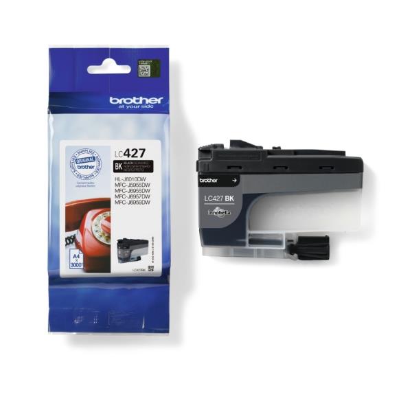 Brother - Cartuccia - Nero - LC427BK - 3.000 pag
