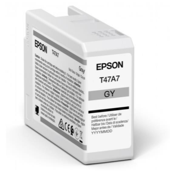 Epson - Cartuccia UltraCrome Pro 10 - Grigio - C13T47A700 - 50 ml