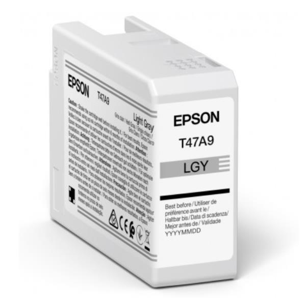 Epson - Cartuccia UltraCrome Pro 10 - Grigio Chiaro - C13T47A900 - 50 ml