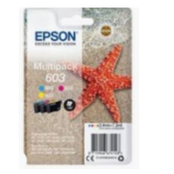 Epson -  Cartuccia ink - 603 - C/M/Y - C13T03U54010 - 130 pag cad.