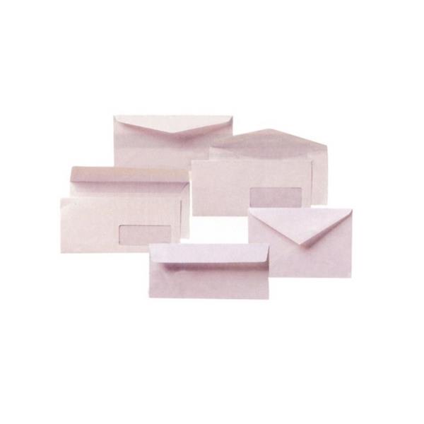 Busta Busta Silver Matic FSC - senza finestra - gommata - 11 x 23 cm - 80 gr -  bianco - Pigna Envelopes - conf. 25 pezzi