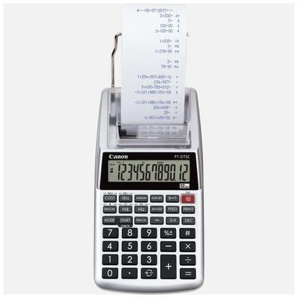 Canon - Calcolatrice scrivente P1-DTSC - Grigio - 2304C001