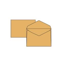 Busta Giallo Postale - gommata - 18 x 24 cm - 80 gr - carta riciclata FSC - giallo - Pigna Envelopes - conf. 500 pezzi
