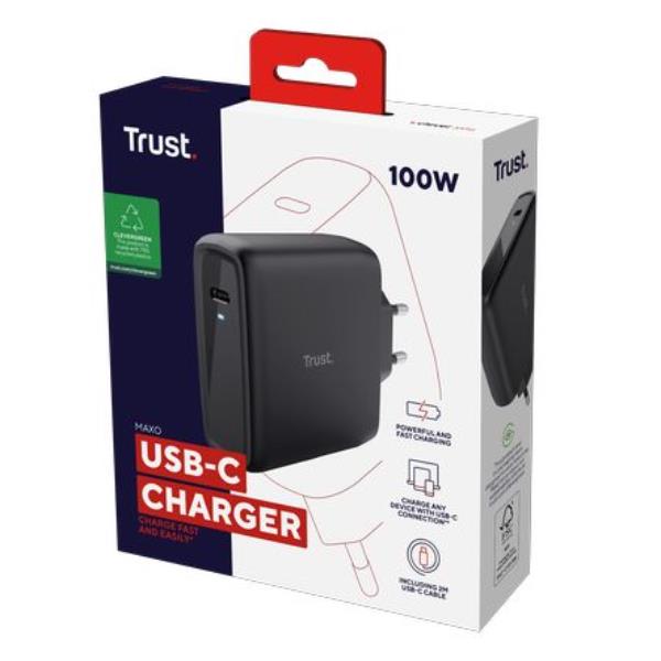 Caricabatteria Maxo - USB-C - 100 W - Trust