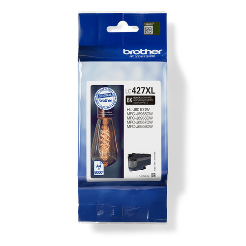 Brother - Cartuccia - Nero - LC427XLBK - 6.000 pag