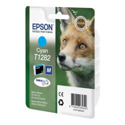 Epson T1282 - Taglia M - ciano - originale - blister con radiofrequenza / allarme acustico - cartuccia d'inchiostro - per Stylus S22, SX230, SX235, SX420, SX430, SX435, SX438, SX440, SX445; Stylus Office BX305