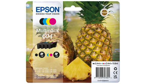 Epson - Multipack Cartucce - 604 - BK/C/M/G - C13T10G64010