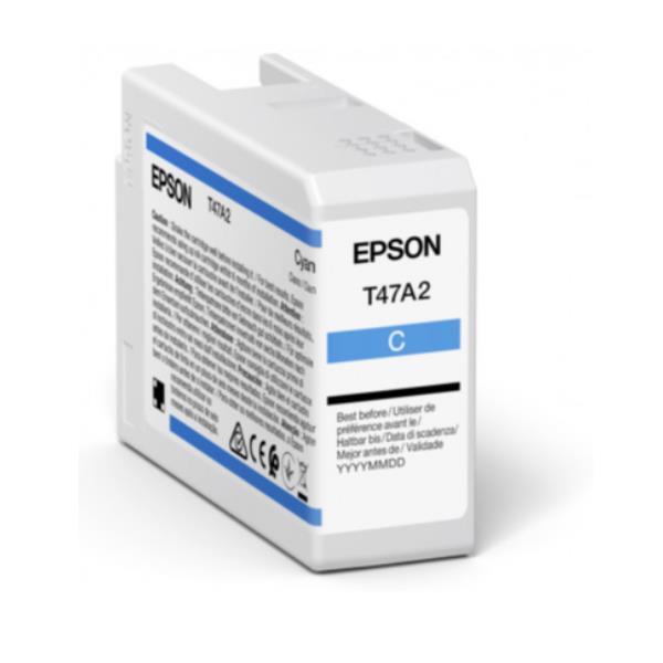 Epson - Cartuccia UltraCrome Pro 10 - Ciano - C13T47A200 - 50 ml